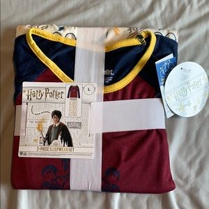 Harry Potter pajamas set size 10/12 NWT